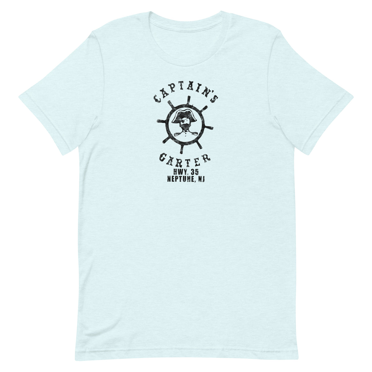 Captain's Garter - NEPTUNE - Unisex t-shirt Heather Ice Blue
