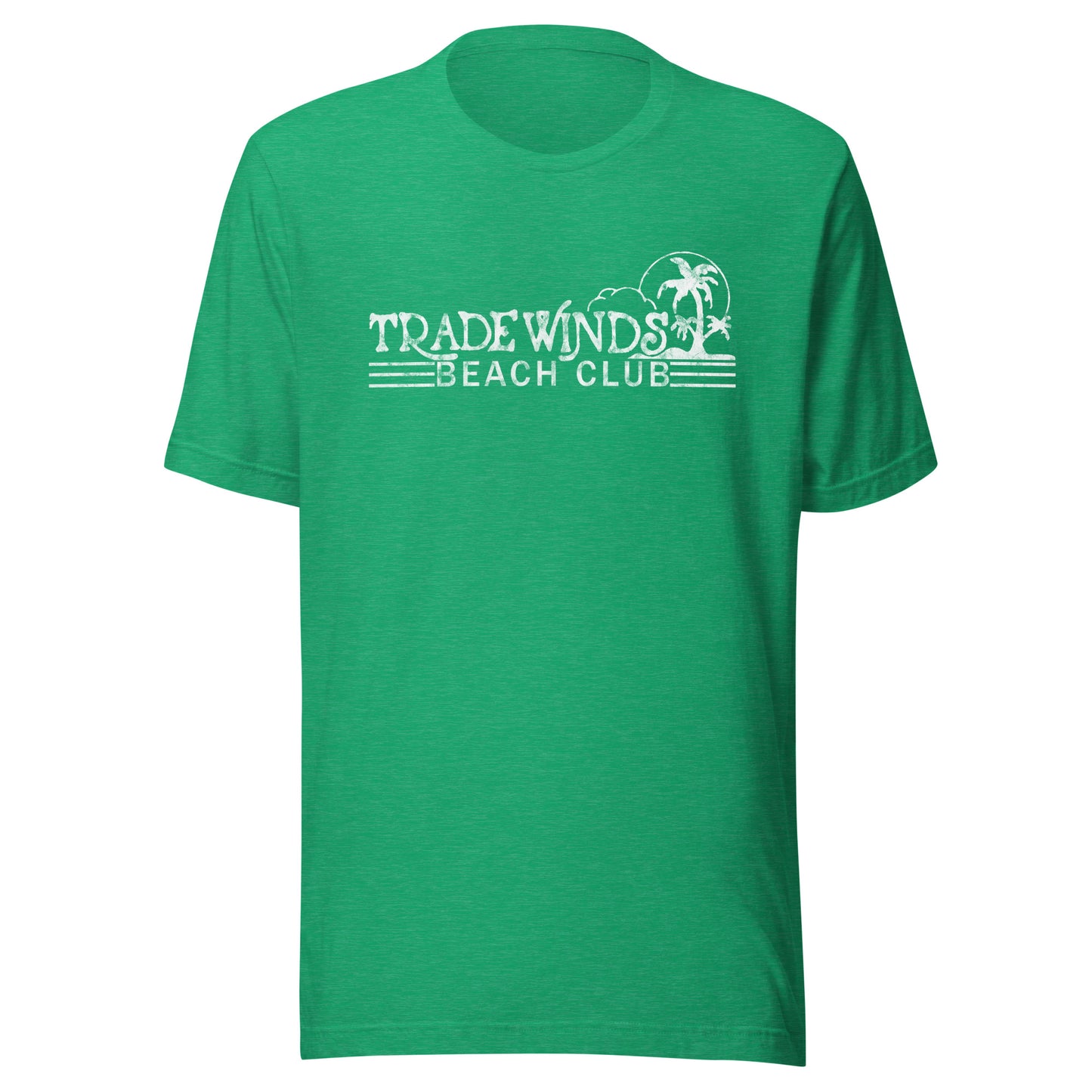 Tradewinds Beach Club - SEA BRIGHT - Unisex t-shirt Heather Kelly
