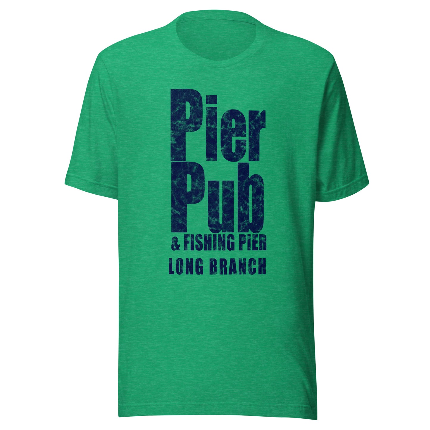 Pier Pub - LONG BRANCH - Unisex t-shirt Heather Kelly
