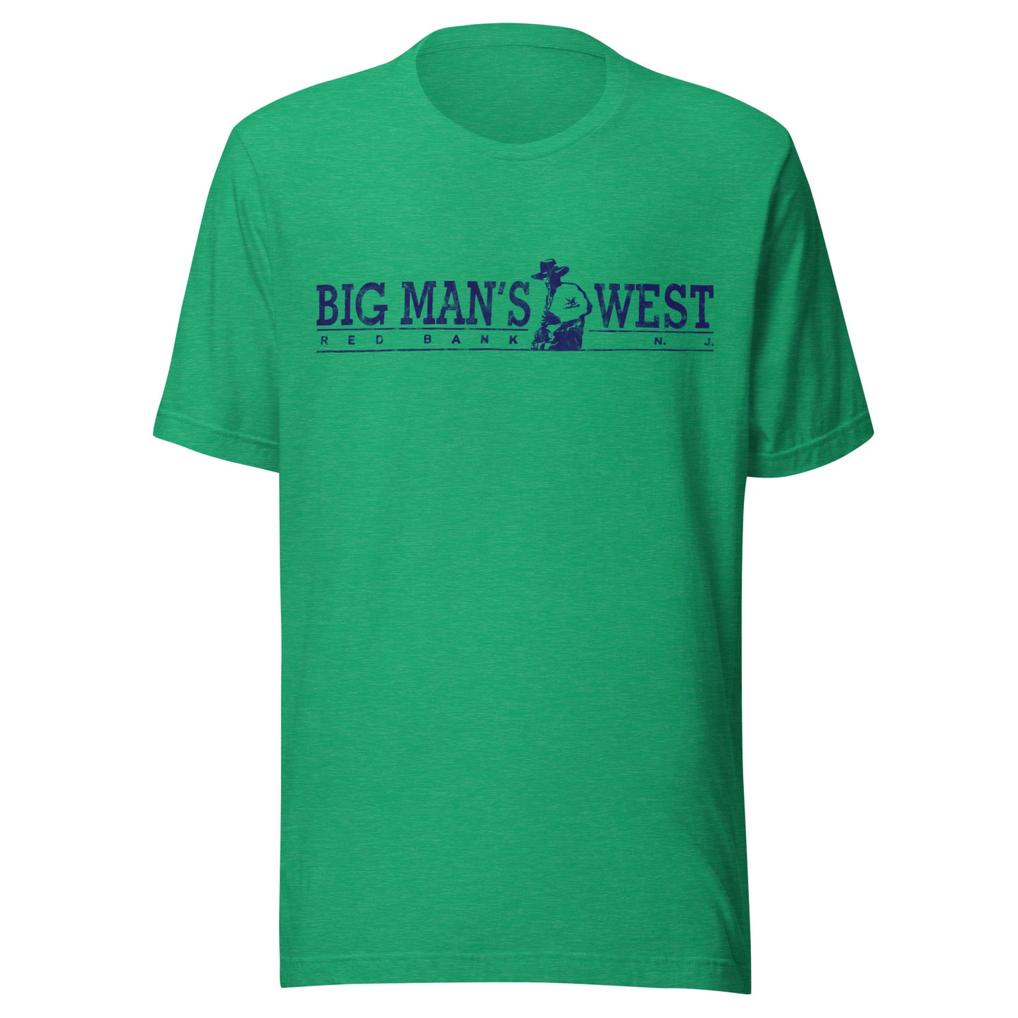 Big Man's West - RED BANK - Short sleeve t-shirt Heather Kelly