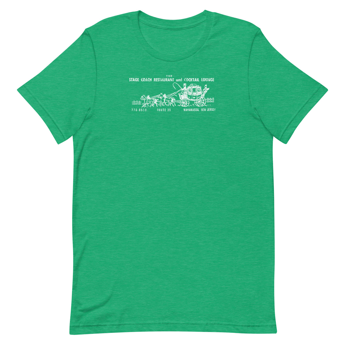 The Stage Coach Restaurant - WANAMASSA - Unisex t-shirt