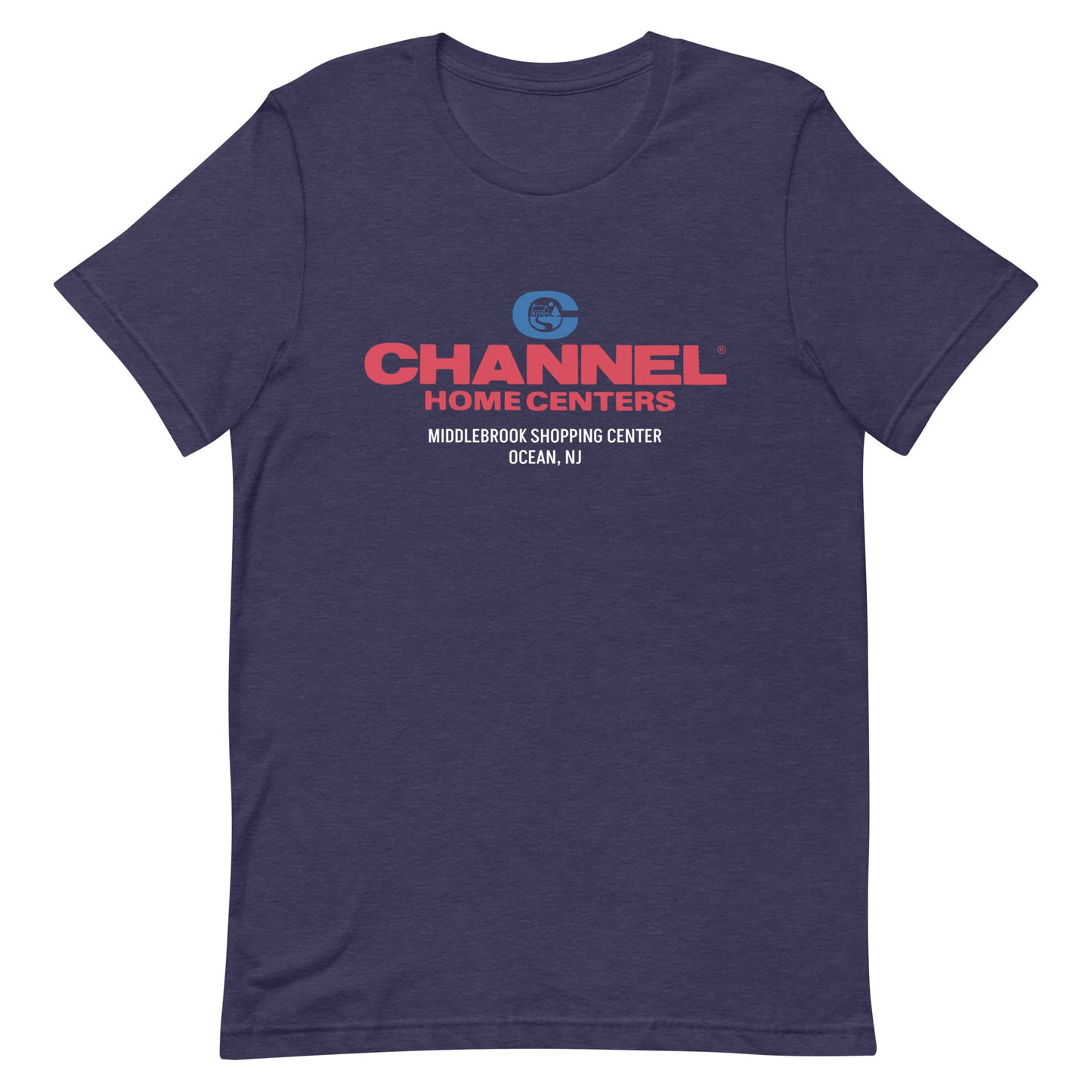Channel Home Centers - OCEAN - Unisex t-shirt Heather Midnight Navy