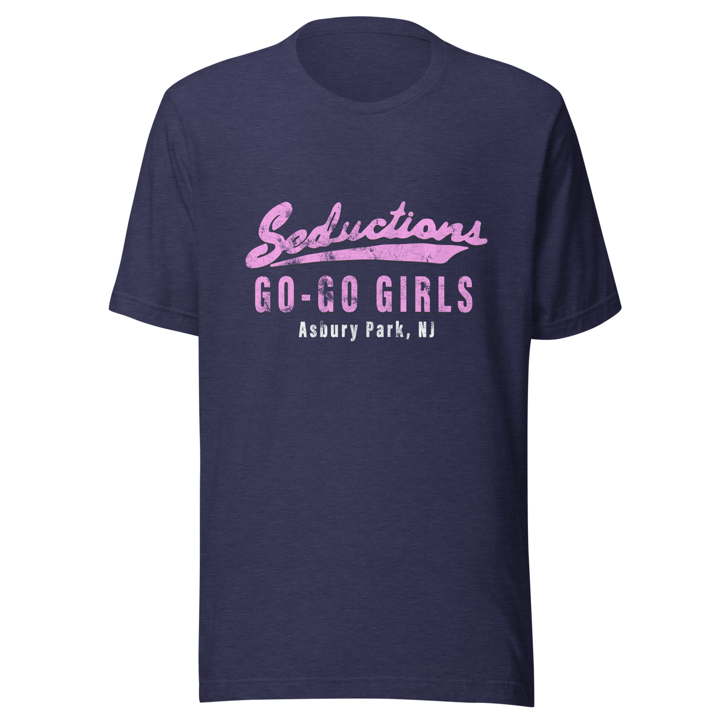 Seductions - ASBURY PARK - Unisex t-shirt Heather Midnight Navy