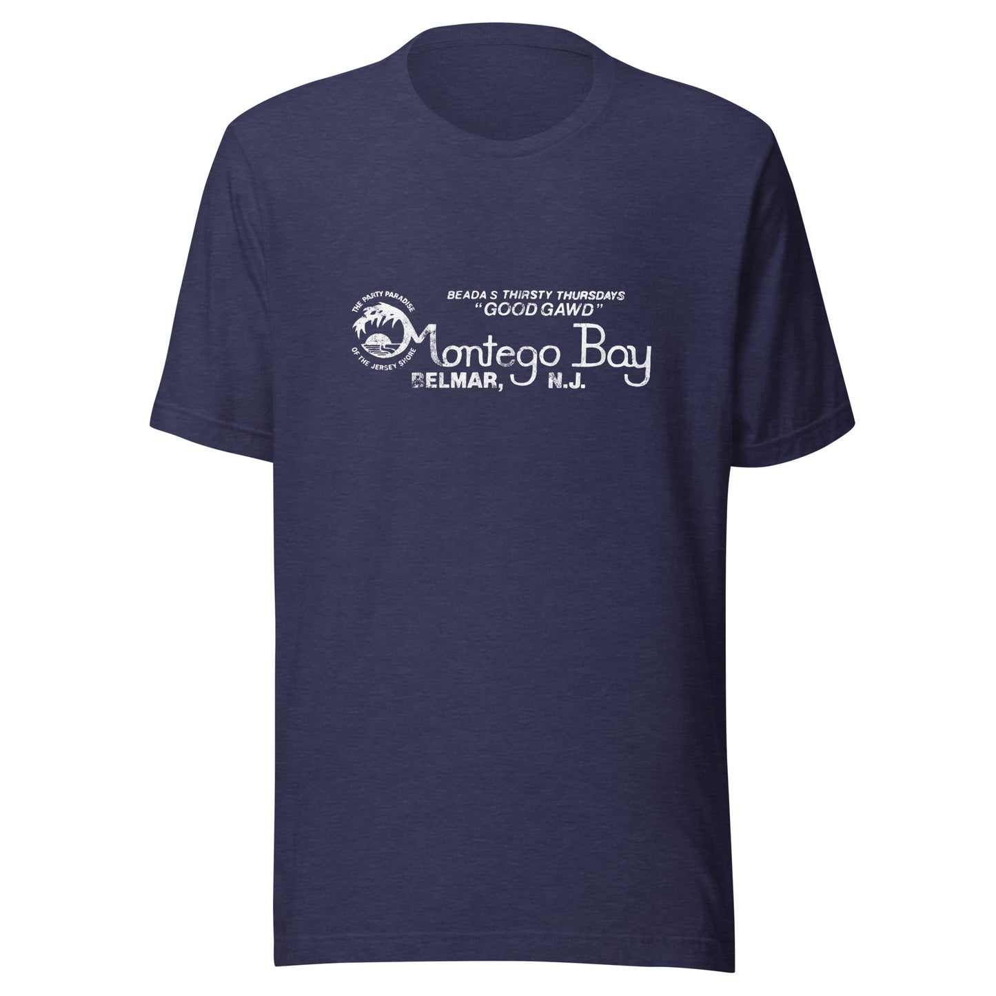 Montego Bay - BELMAR - Unisex t-shirt Heather Midnight Navy