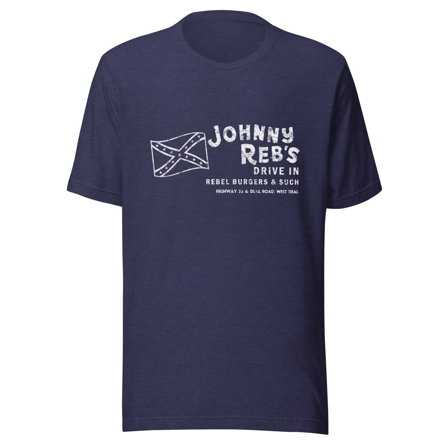 Johnny Reb's - OCEAN - Unisex t-shirt Heather Midnight Navy