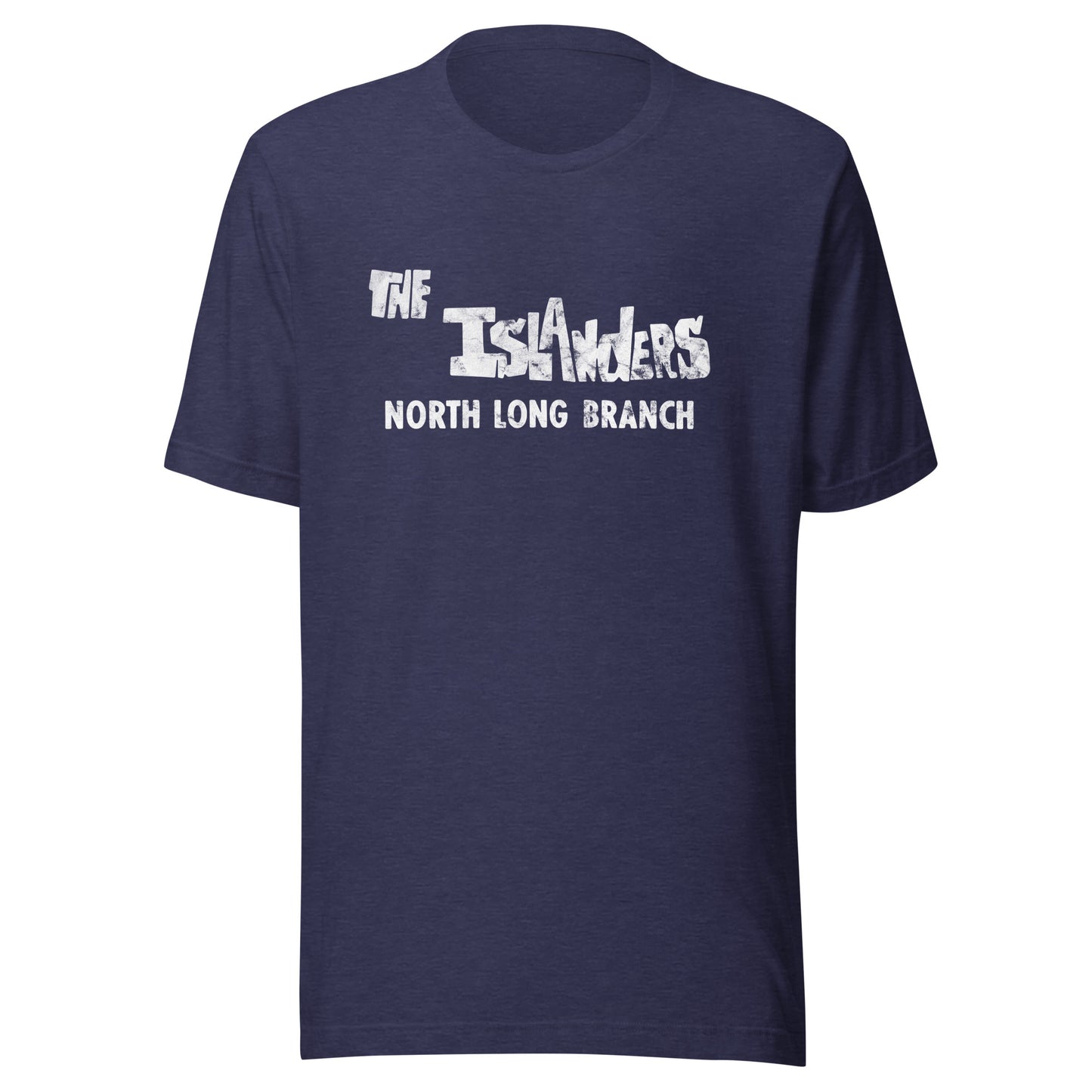 The Islanders - LONG BRANCH - Unisex t-shirt Heather Midnight Navy