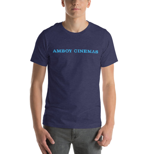 Amboy Cinemas - SAYREVILLE - Unisex t-shirt Heather Midnight Navy