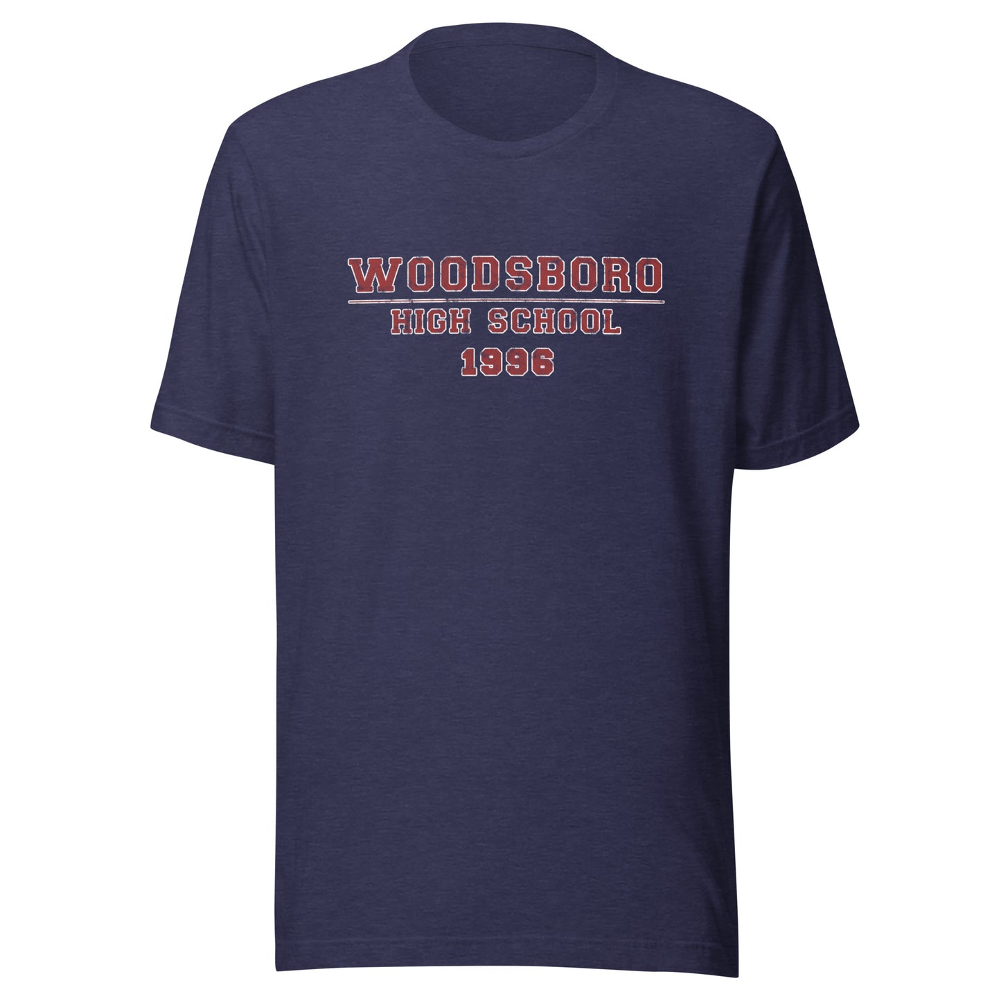 Woodsboro High School 1996 - Unisex t-shirt Heather Midnight Navy