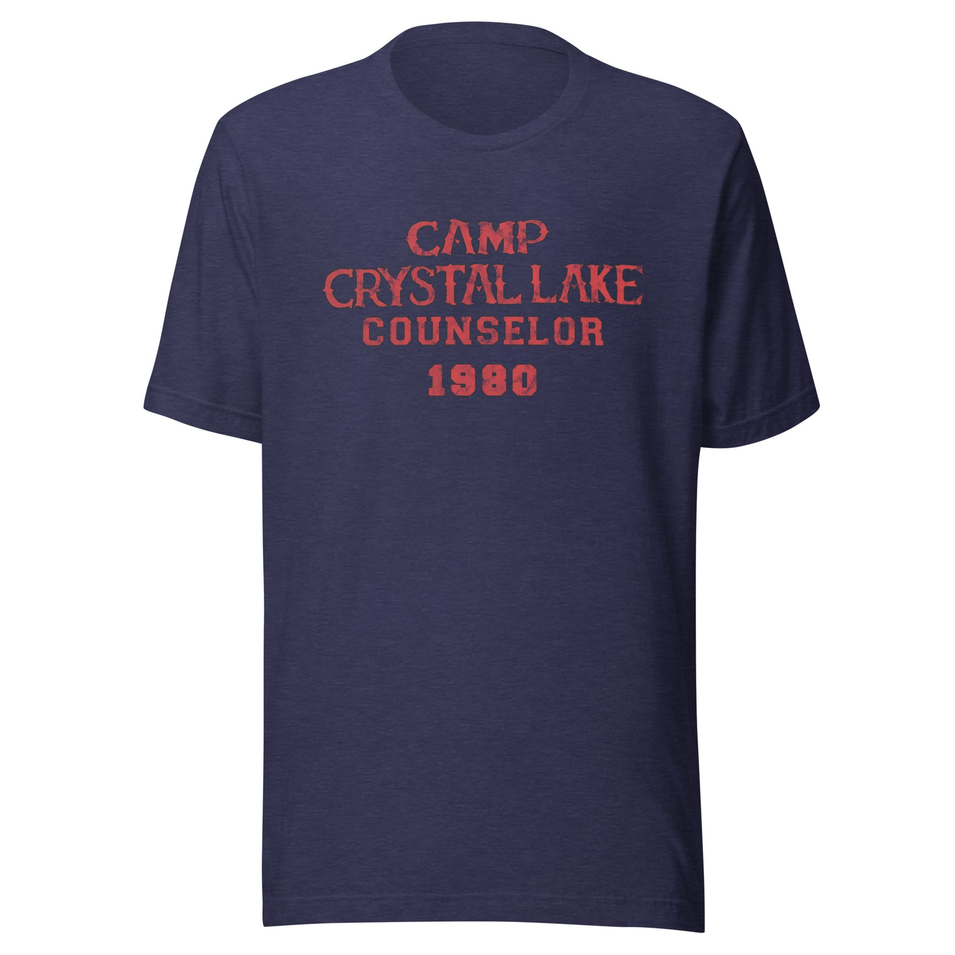 Camp Crystal Lake Counselor 1980 - Unisex t-shirt Heather Midnight Navy