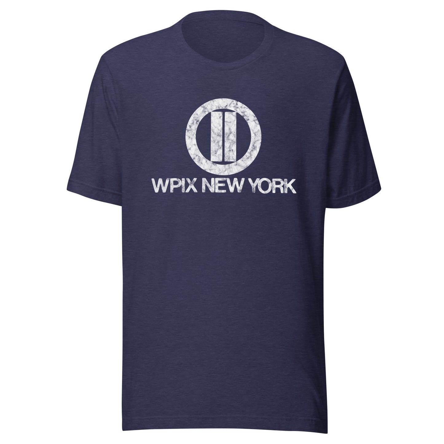 WPIX 11 New York - Unisex t-shirt Heather Midnight Navy