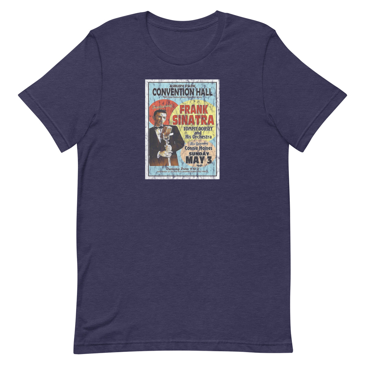 Sinatra at Convention Hall - ASBURY PARK - Unisex t-shirt
