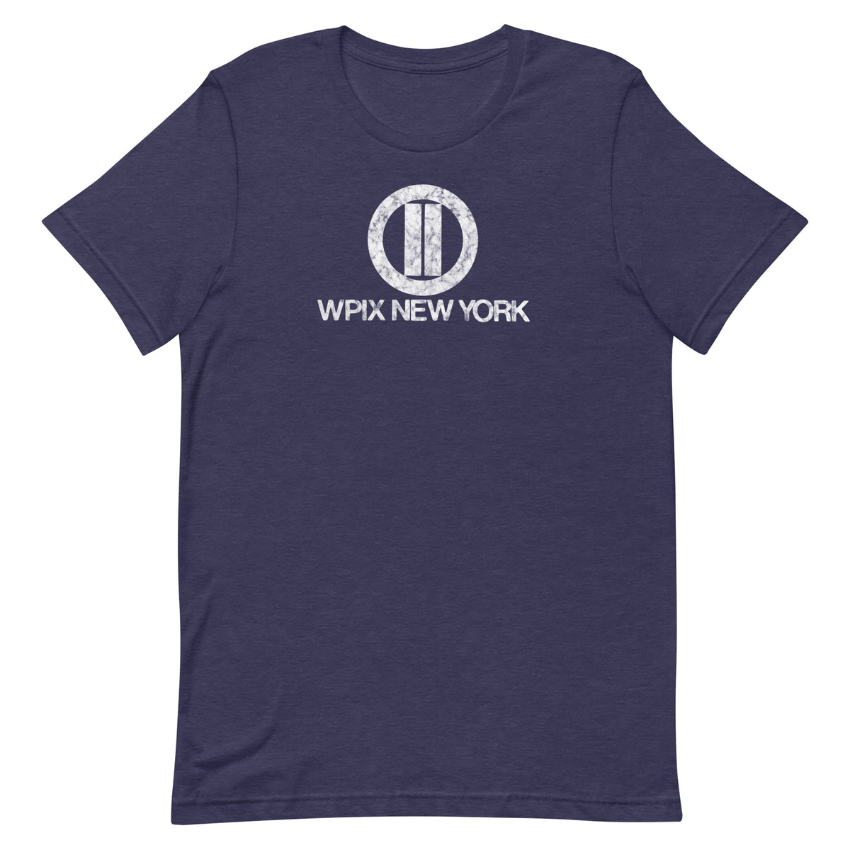 WPIX 11 New York - Unisex t-shirt Heather Midnight Navy