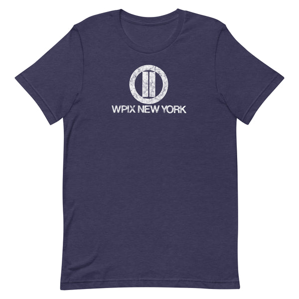 WPIX 11 New York - Unisex t-shirt Heather Midnight Navy