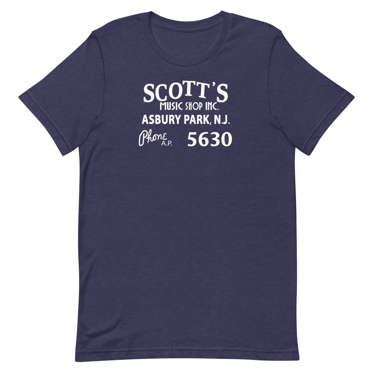 Scott's Music Shop - ASBURY PARK - Short-Sleeve Unisex T-Shirt