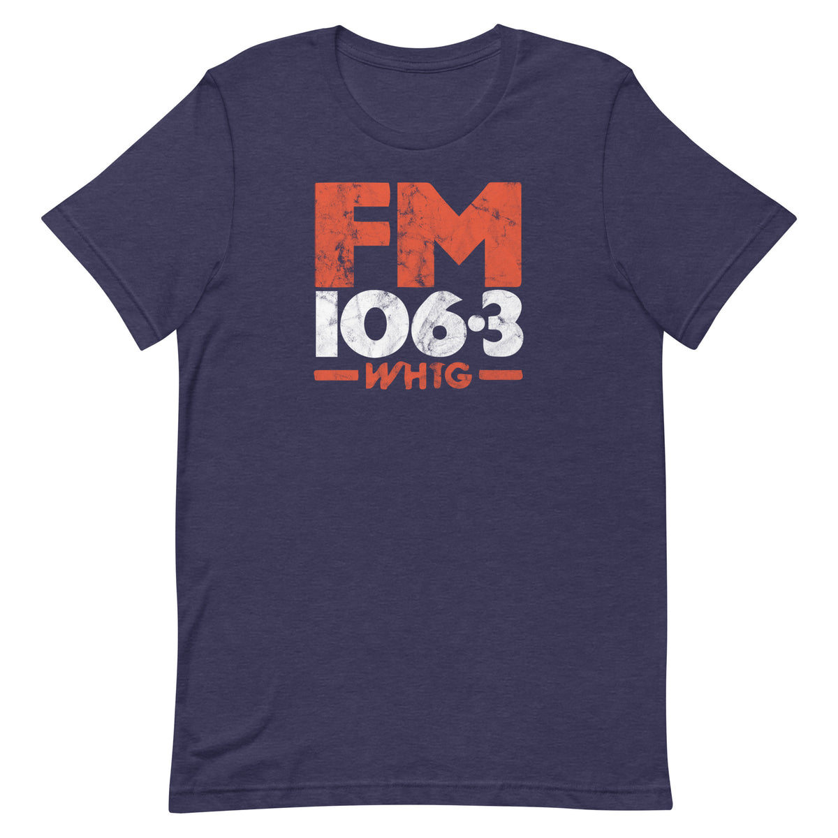 FM106.3 WHTG - NEW JERSEY - Unisex t-shirt