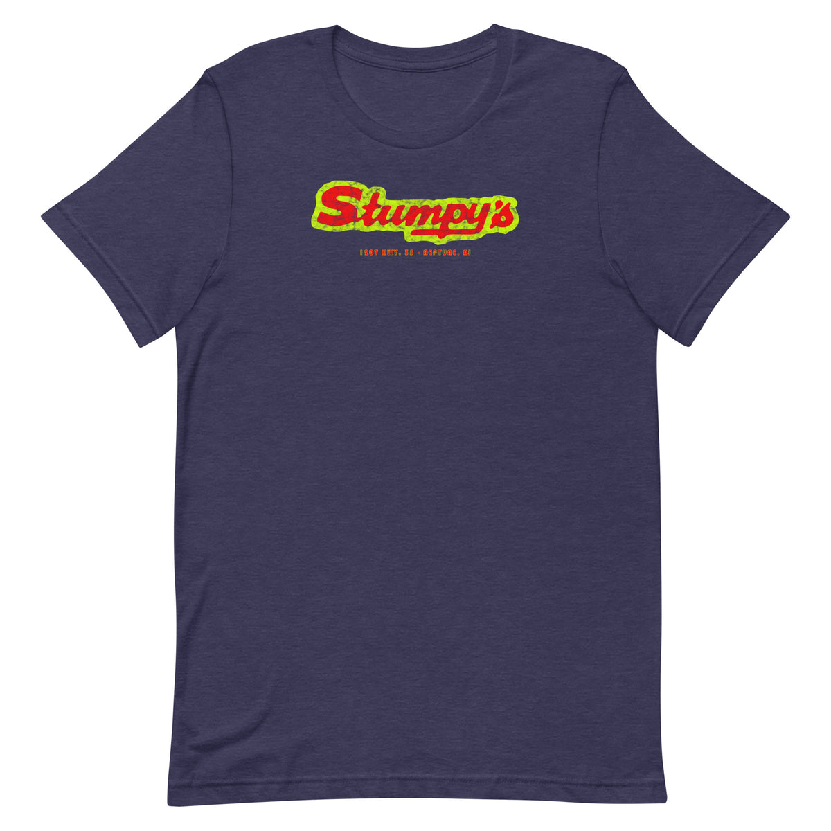 Stumpy's - NEPTUNE - Unisex t-shirt Heather Midnight Navy