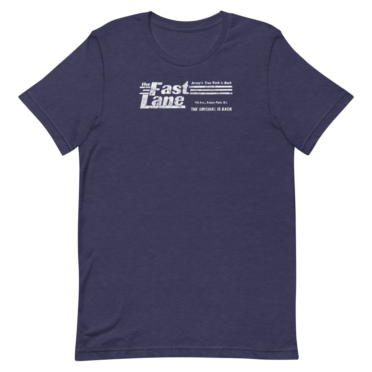 The Fast Lane (White Logo) - ASBURY PARK - Unisex t-shirt