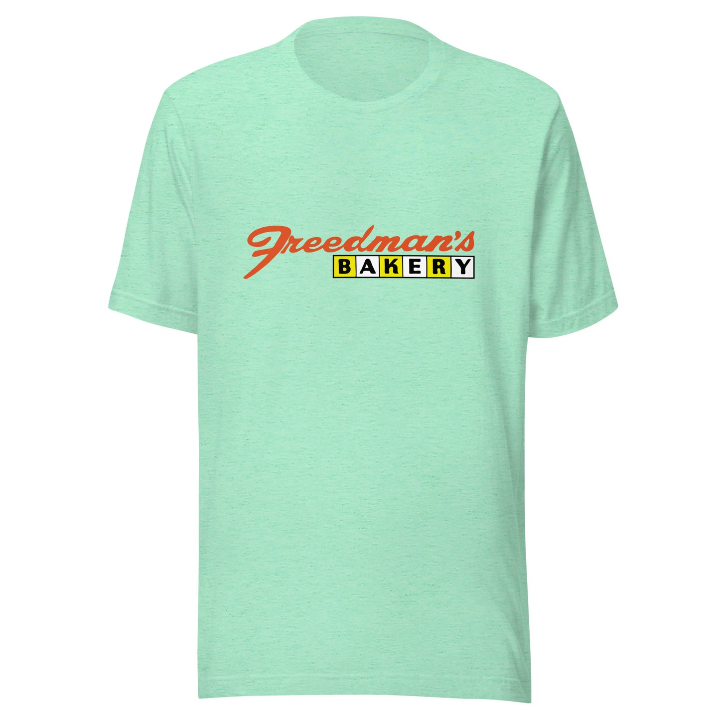 Freedman's Bakery - MULTIPLE LOCATIONS - Unisex t-shirt Heather Mint