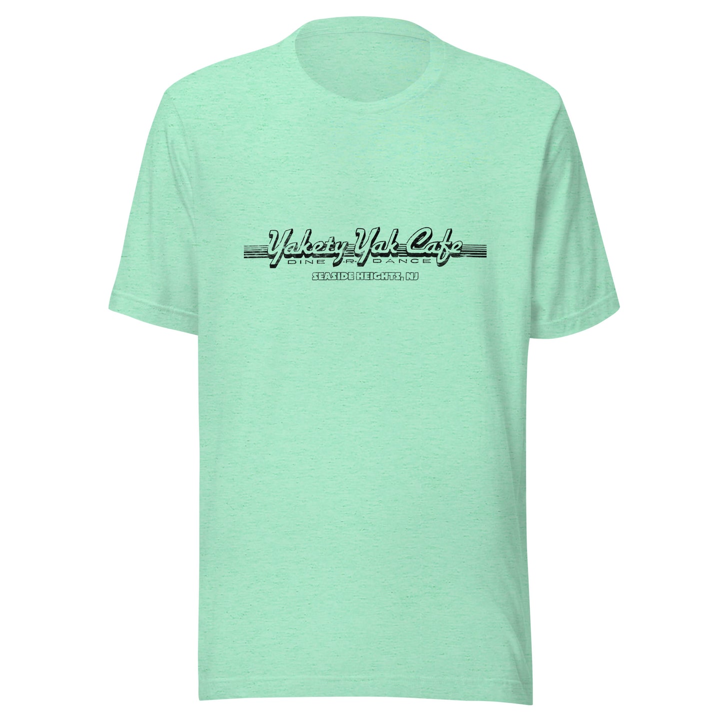 Yakety Yak Cafe - SEASIDE HEIGHTS - Unisex t-shirt Heather Mint