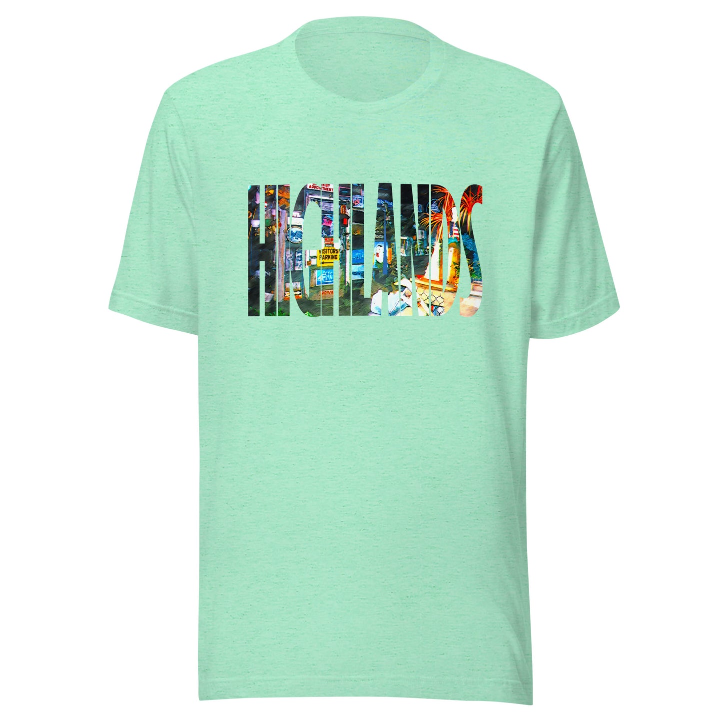 Bud's Grave / HIGHLANDS - HIGHLANDS - Unisex t-shirt Heather Mint