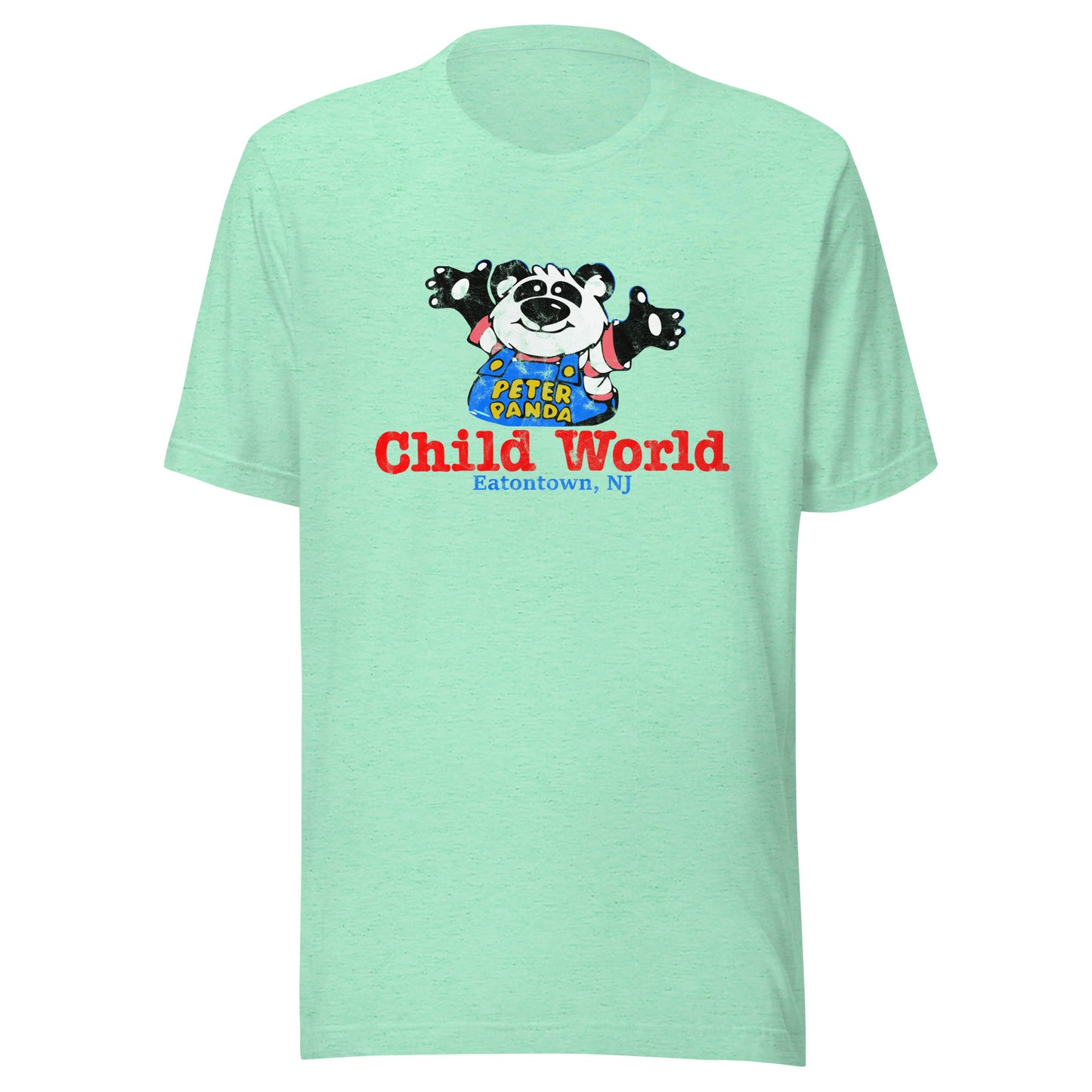 Child World - EATONTOWN - Unisex t-shirt Heather Mint