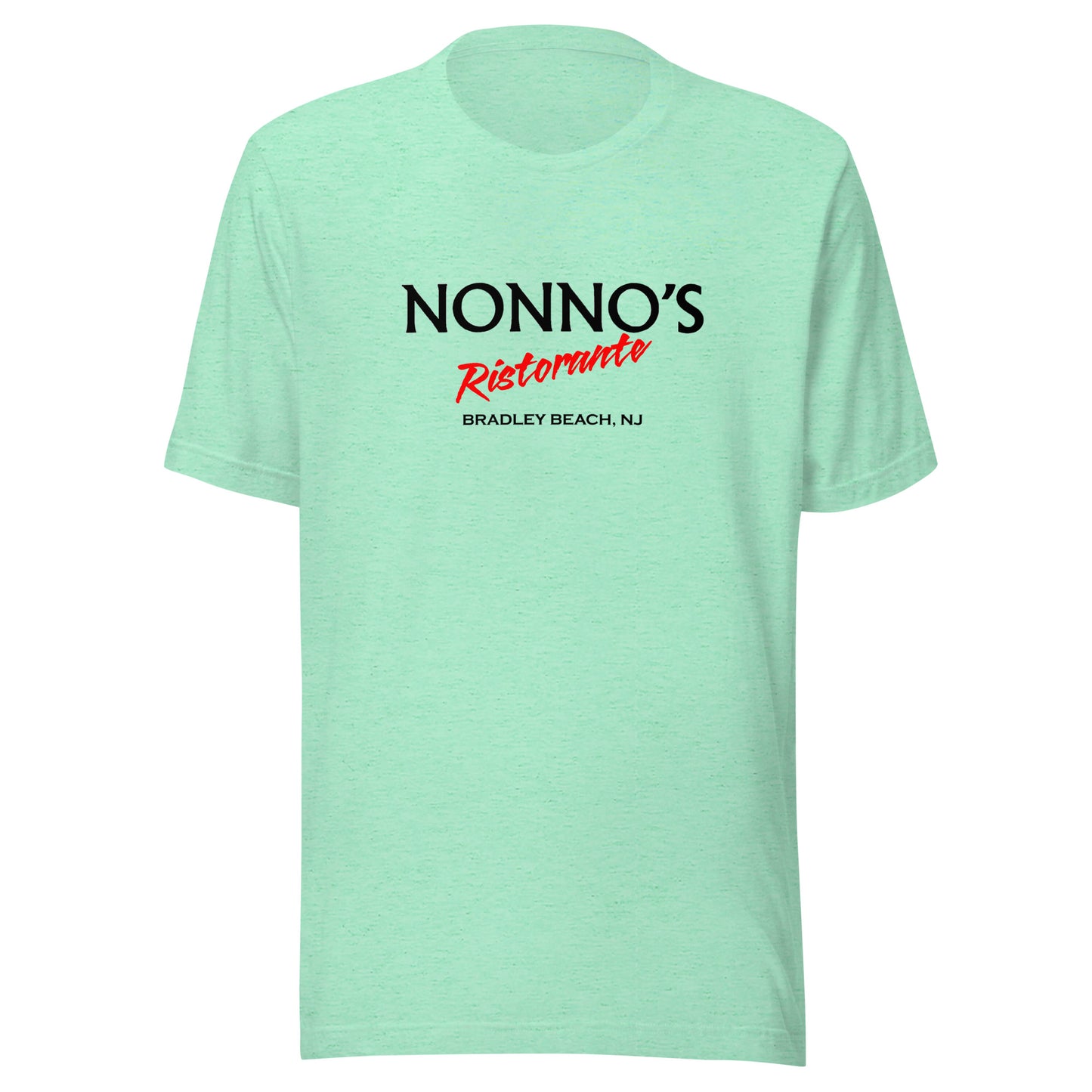 Nonno's Ristorante - BRADLEY BEACH - Unisex t-shirt Heather Mint