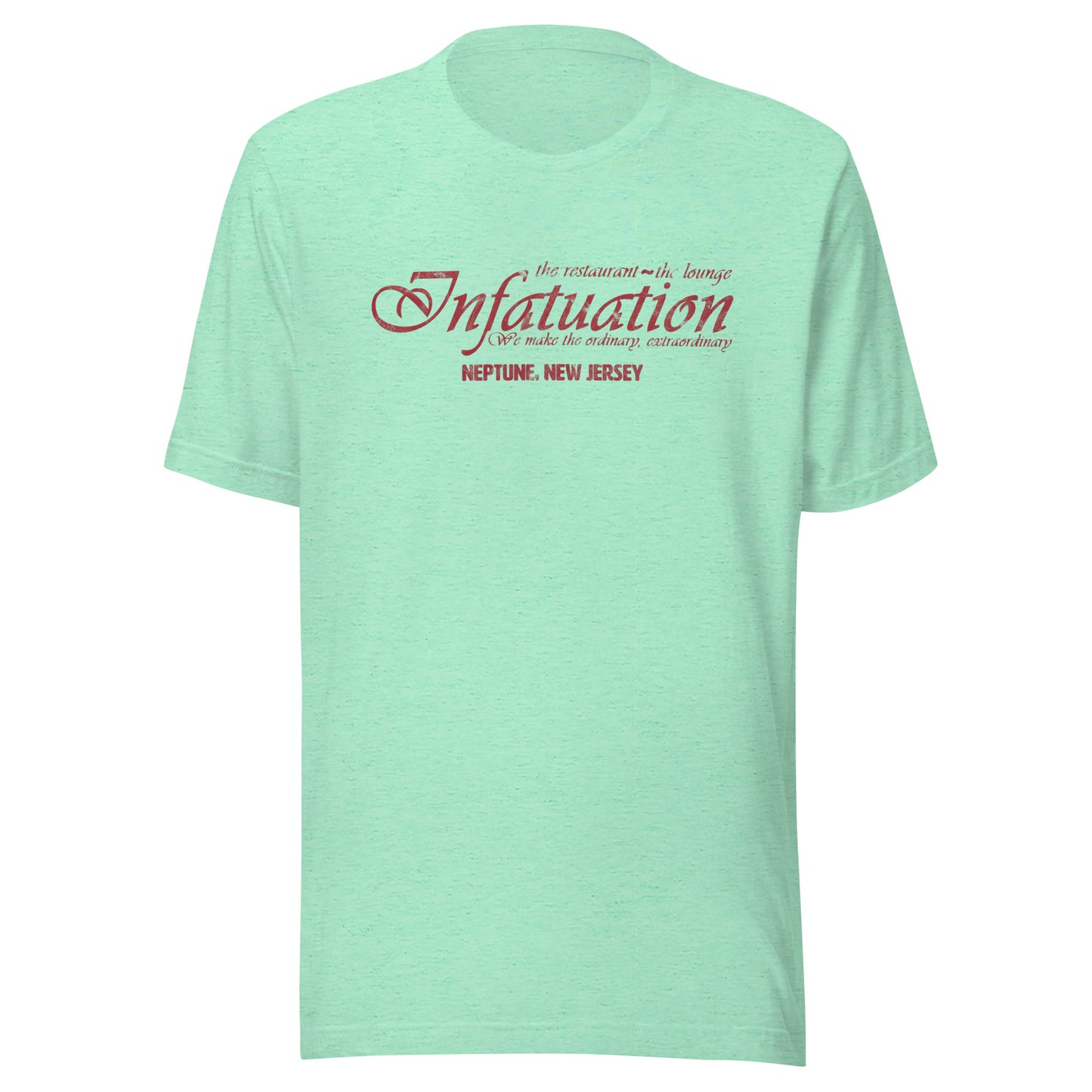 Infatuation - NEPTUNE - Unisex t-shirt Heather Mint