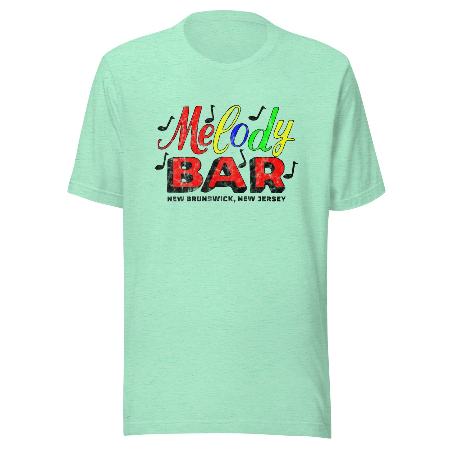 Melody Bar - NEW BRUNSWICK - Unisex t-shirt Heather Mint