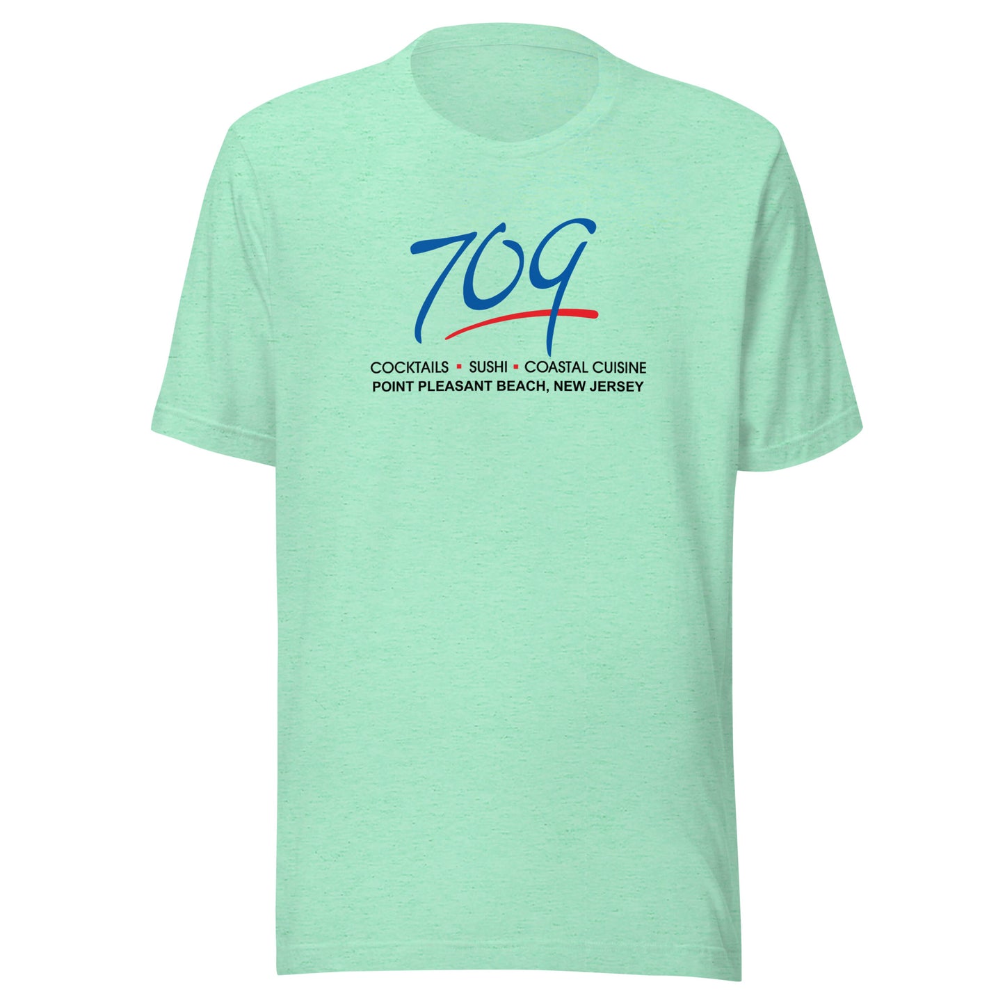 709 - POINT PLEASANT BEACH - Unisex t-shirt Heather Mint