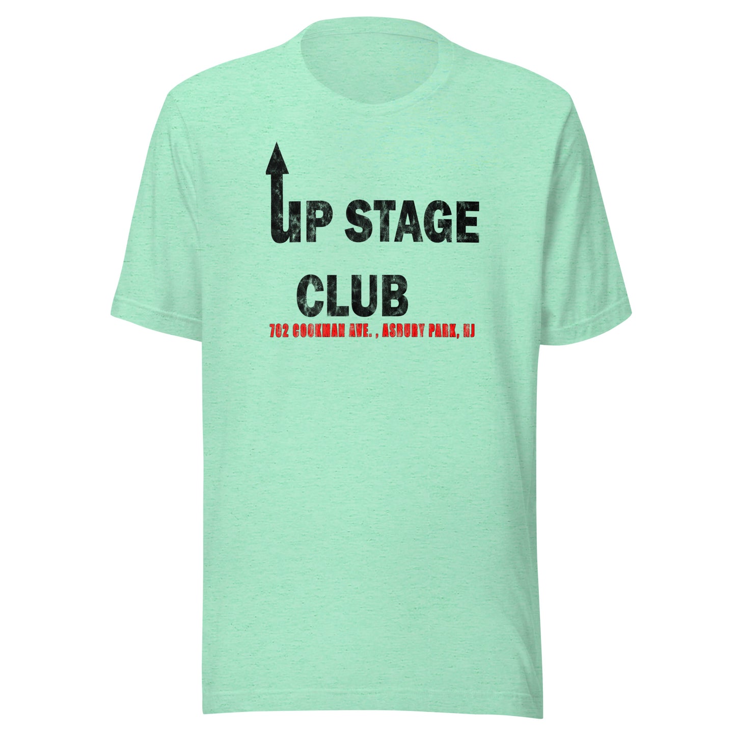 Upstage Club - ASBURY PARK - Unisex t-shirt Heather Mint