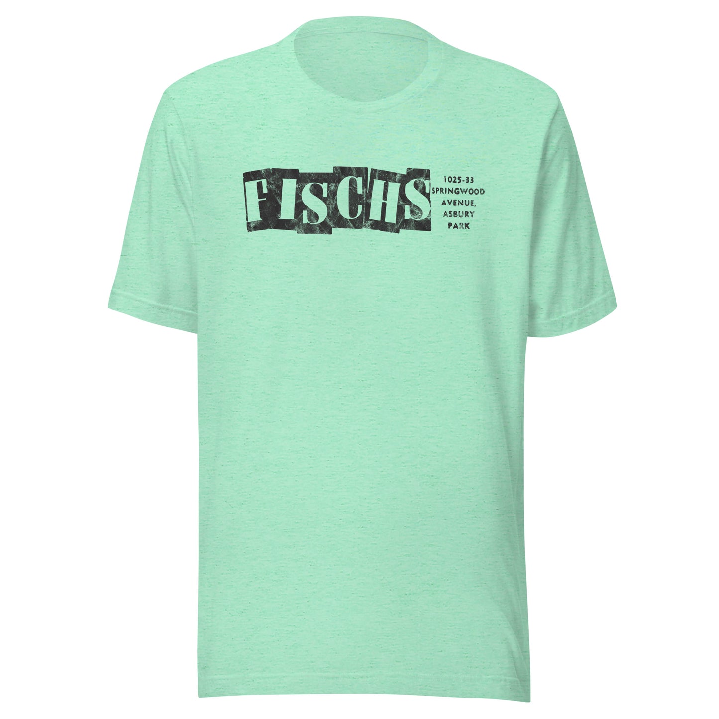 Fisch's - ASBURY PARK - Unisex t-shirt Heather Mint