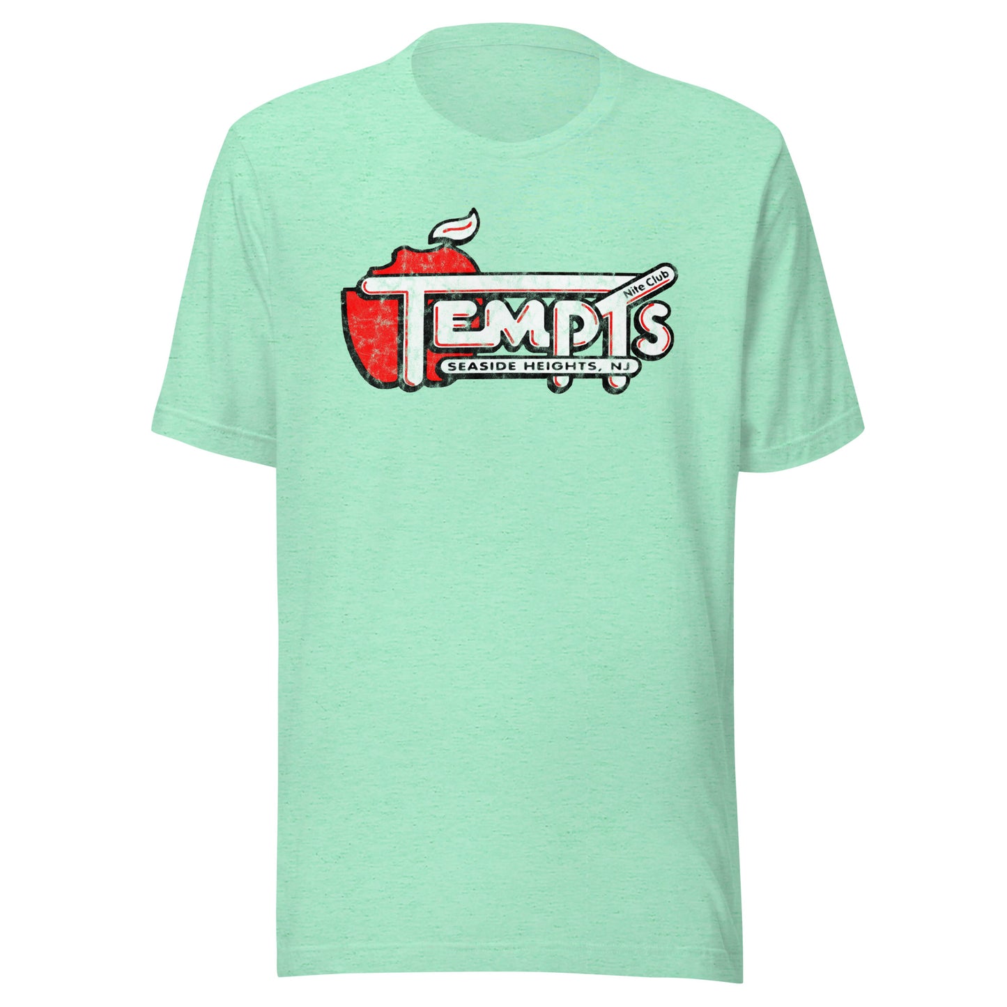 Temptations Nite Club - SEASIDE HEIGHTS - Unisex t-shirt Heather Mint