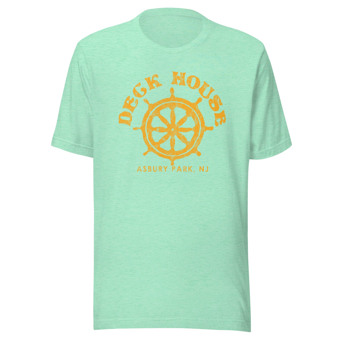 Deck House - ASBURY PARK - Unisex t-shirt Heather Mint