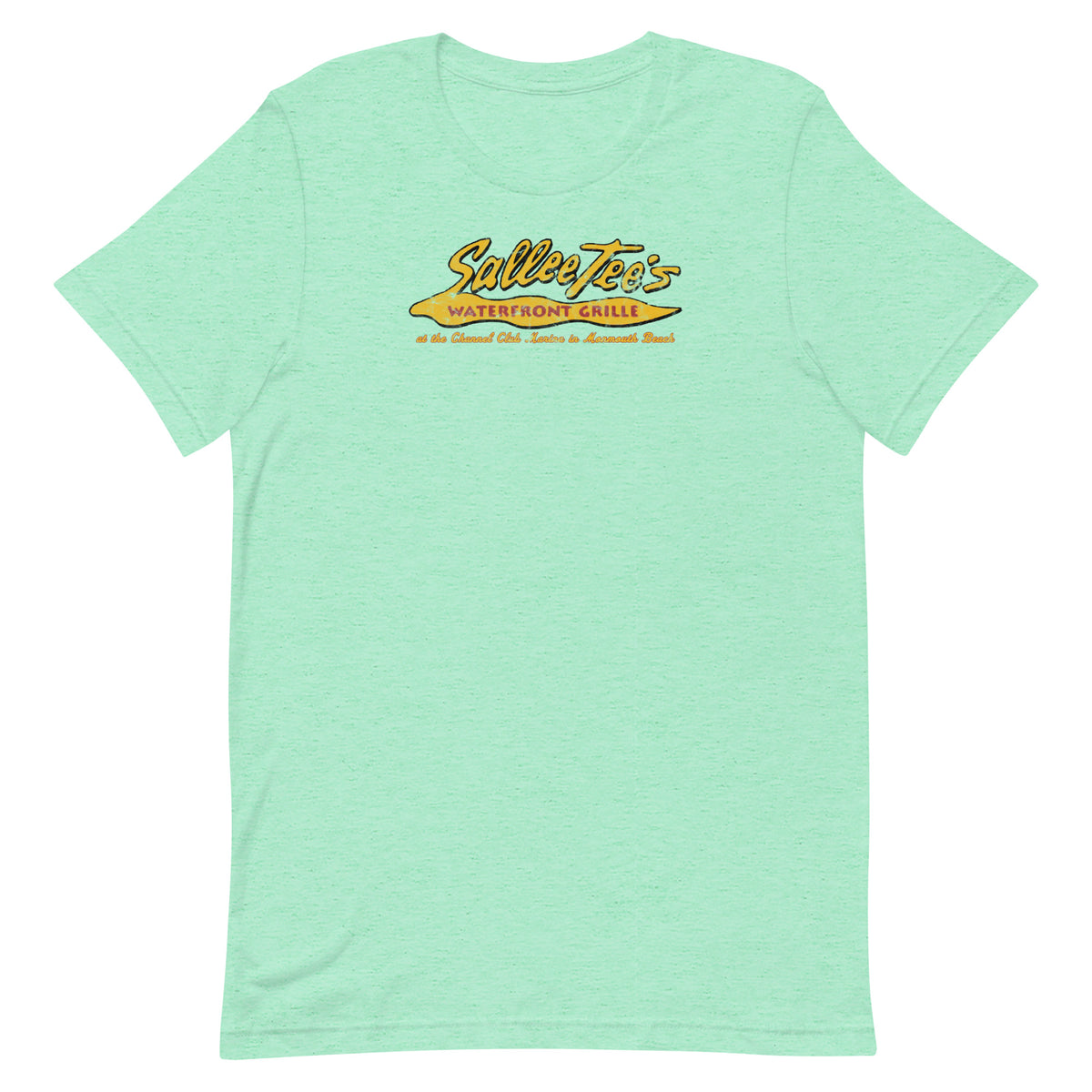 Sallee Tee's Waterfront Grill - MONMOUTH BEACH - Unisex t-shirt