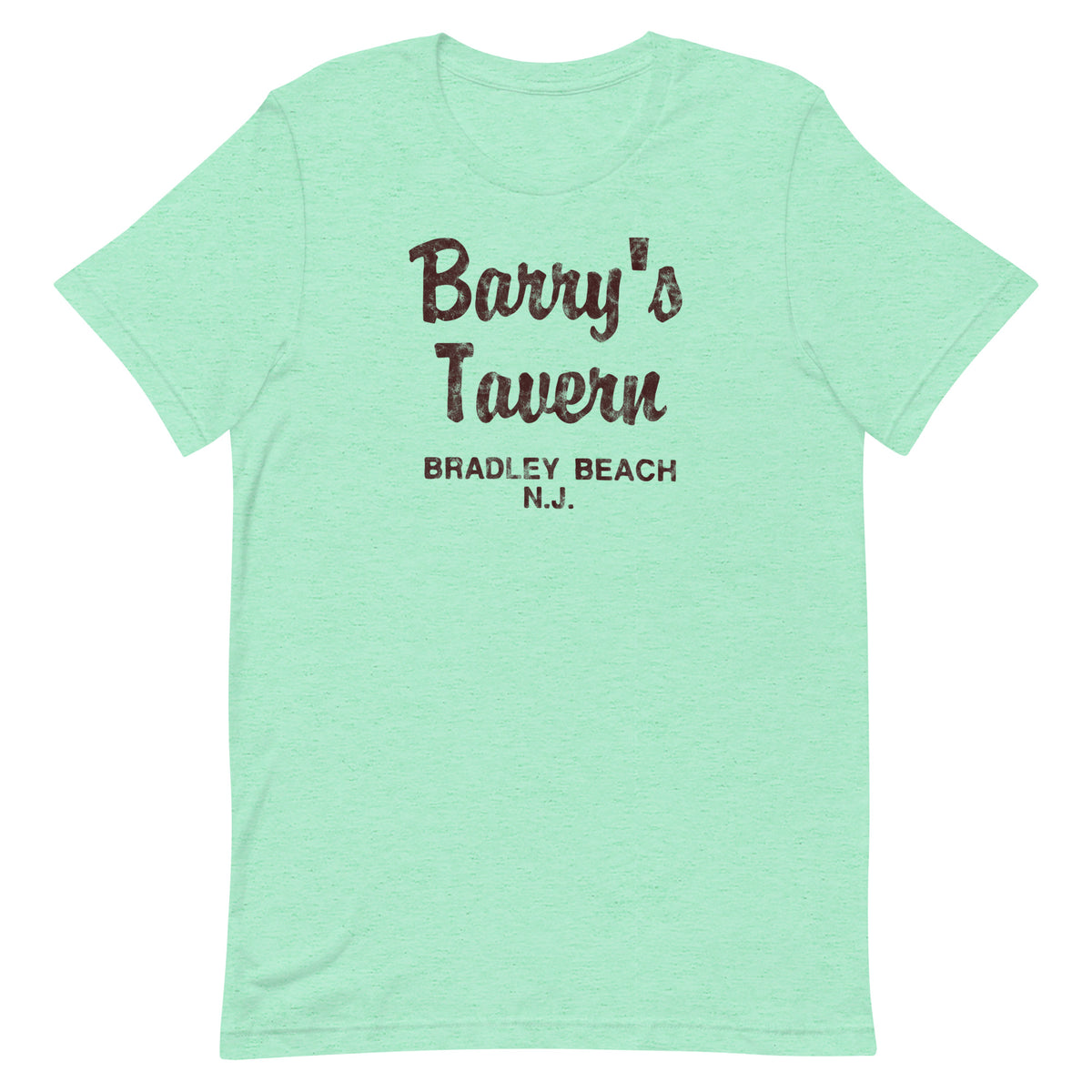 Barry's Tavern - BRADLEY BEACH - Unisex t-shirt Heather Mint