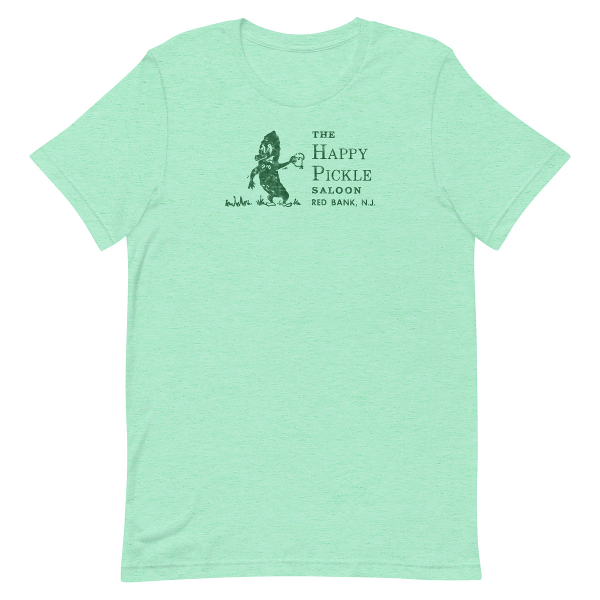 The Happy Pickle Saloon - RED BANK - Unisex t-shirt