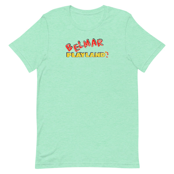 Belmar Playland - BELMAR - Unisex t-shirt Heather Mint