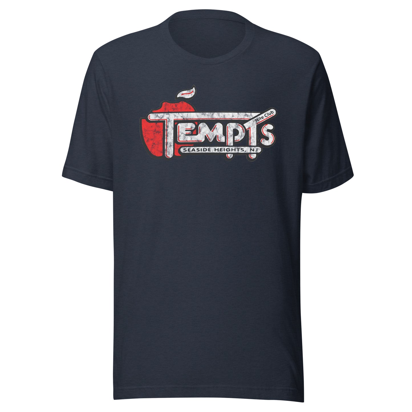 Temptations Nite Club - SEASIDE HEIGHTS - Unisex t-shirt Heather Navy