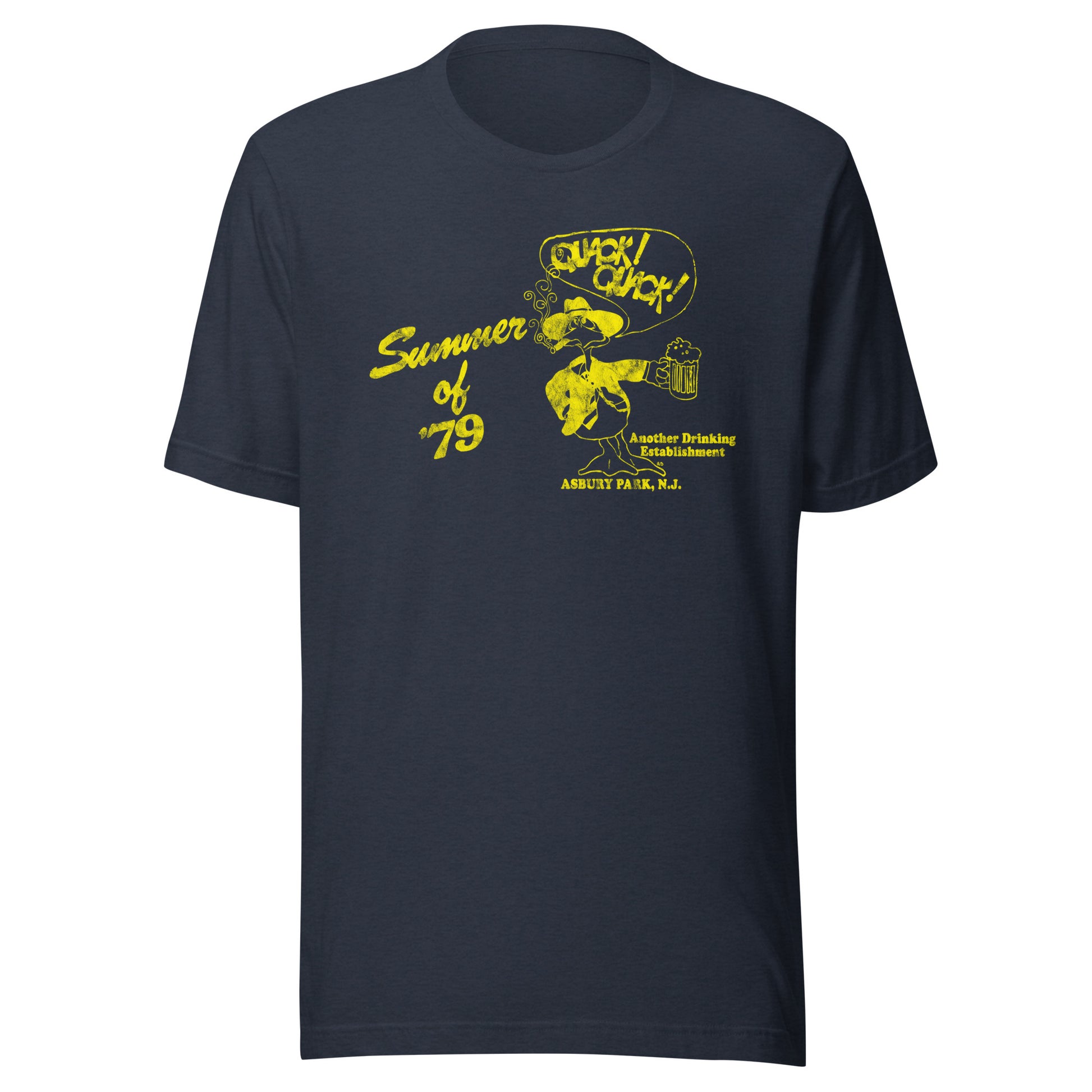 Quack Quack / Summer of '79 - ASBURY PARK - Unisex t-shirt Heather Navy
