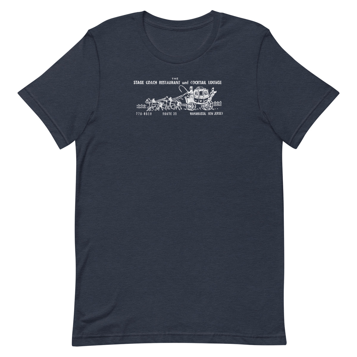 The Stage Coach Restaurant - WANAMASSA - Unisex t-shirt