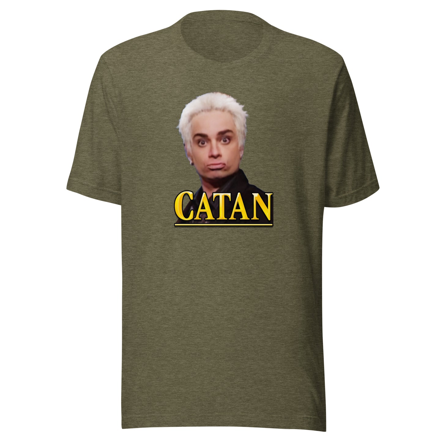 Kattan x Catan - Unisex t-shirt Heather Olive