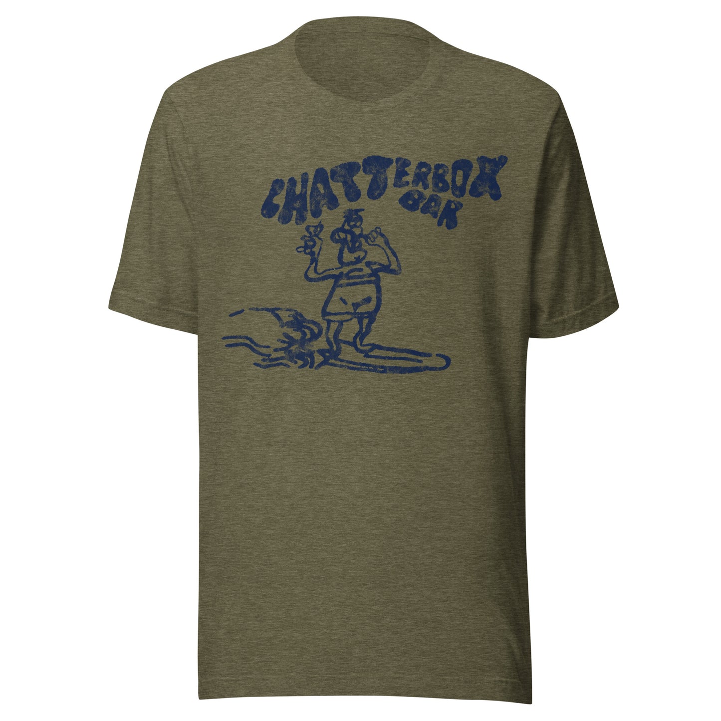 The Original Chatterbox Bar - SEASIDE HEIGHTS - Unisex t-shirt Heather Olive