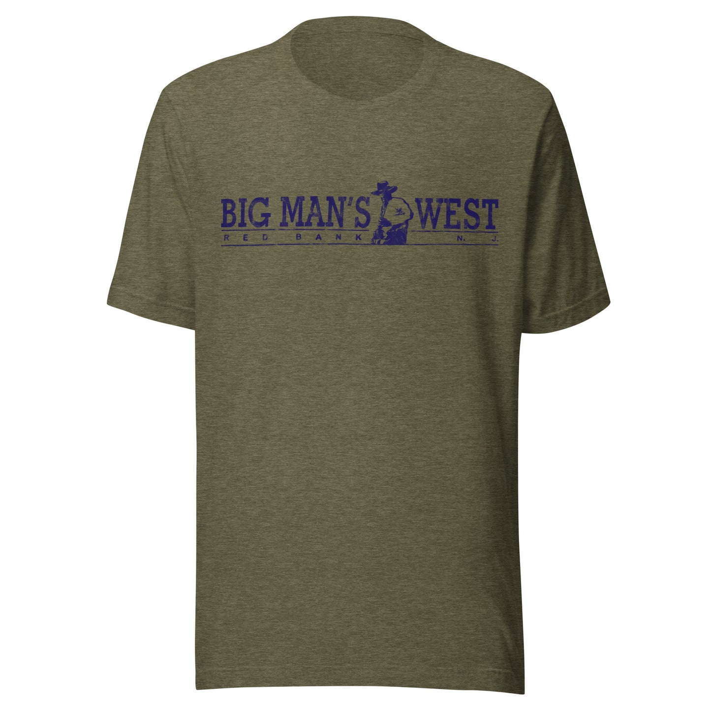 Big Man's West - RED BANK - Short sleeve t-shirt Heather Olive