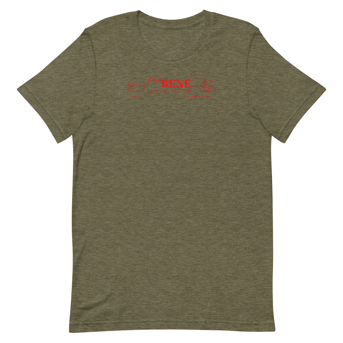 Club Bené - SOUTH AMBOY - Unisex t-shirt Heather Olive