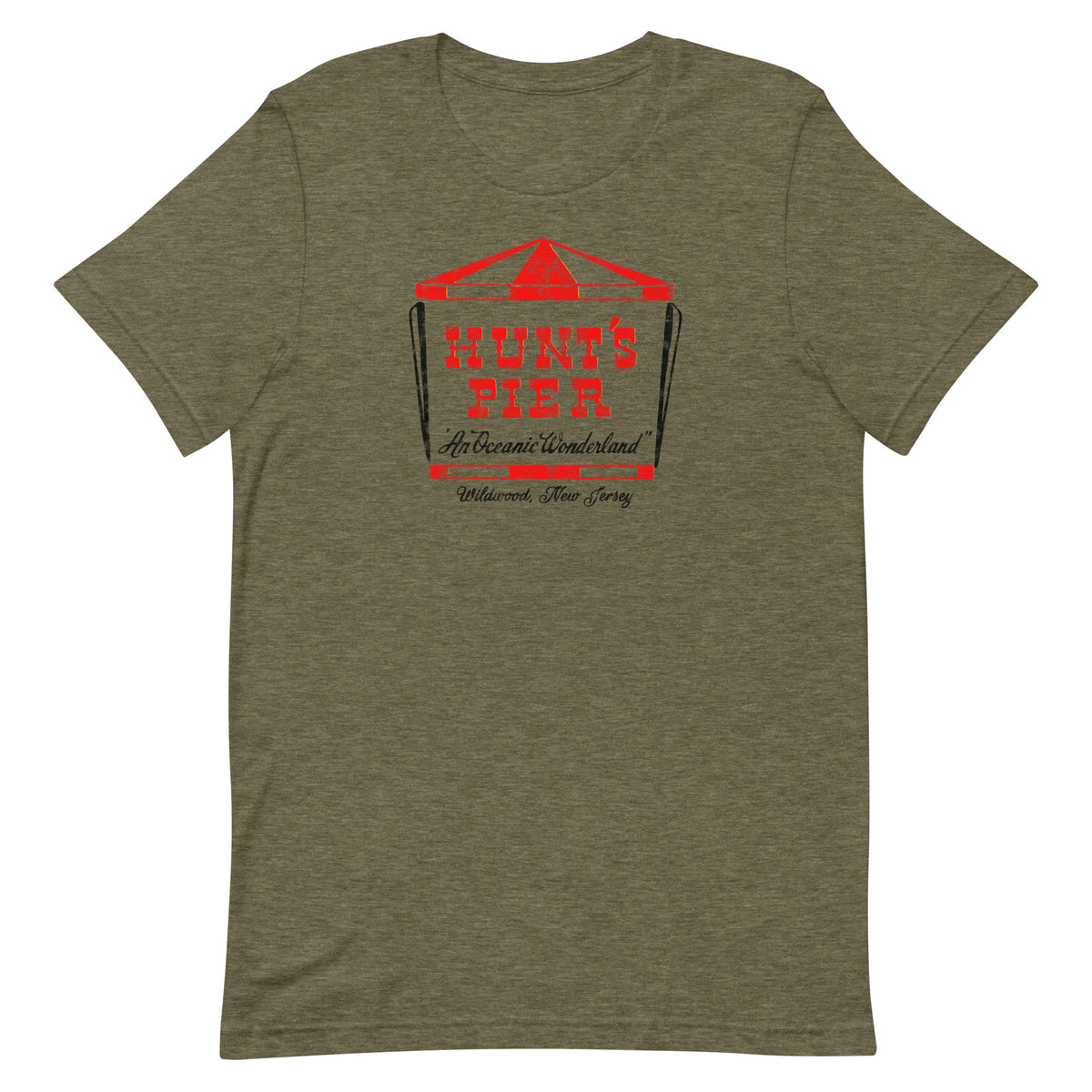 Hunt's Pier - WILDWOOD - Unisex t-shirt