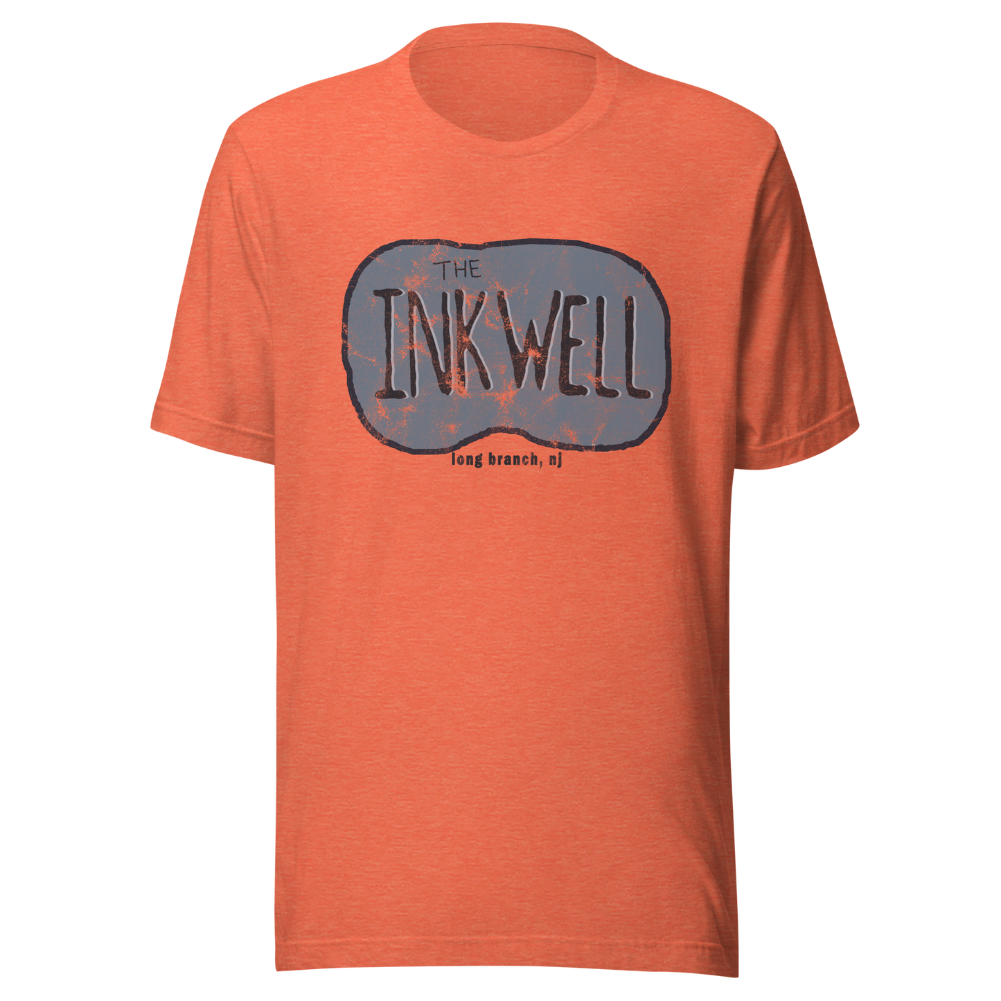 The Inkwell - LONG BRANCH - Unisex t-shirt Heather Orange
