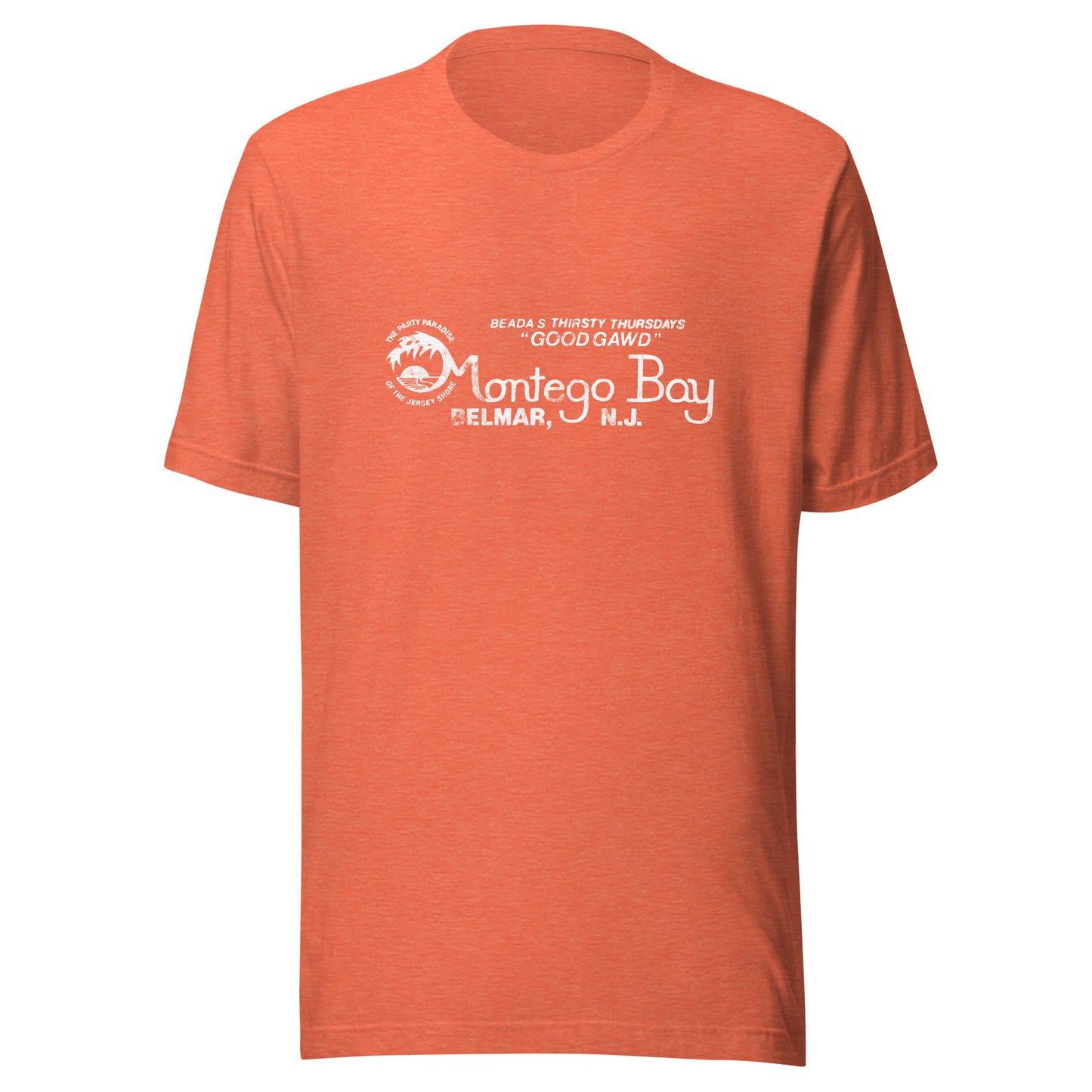 Montego Bay - BELMAR - Unisex t-shirt Heather Orange