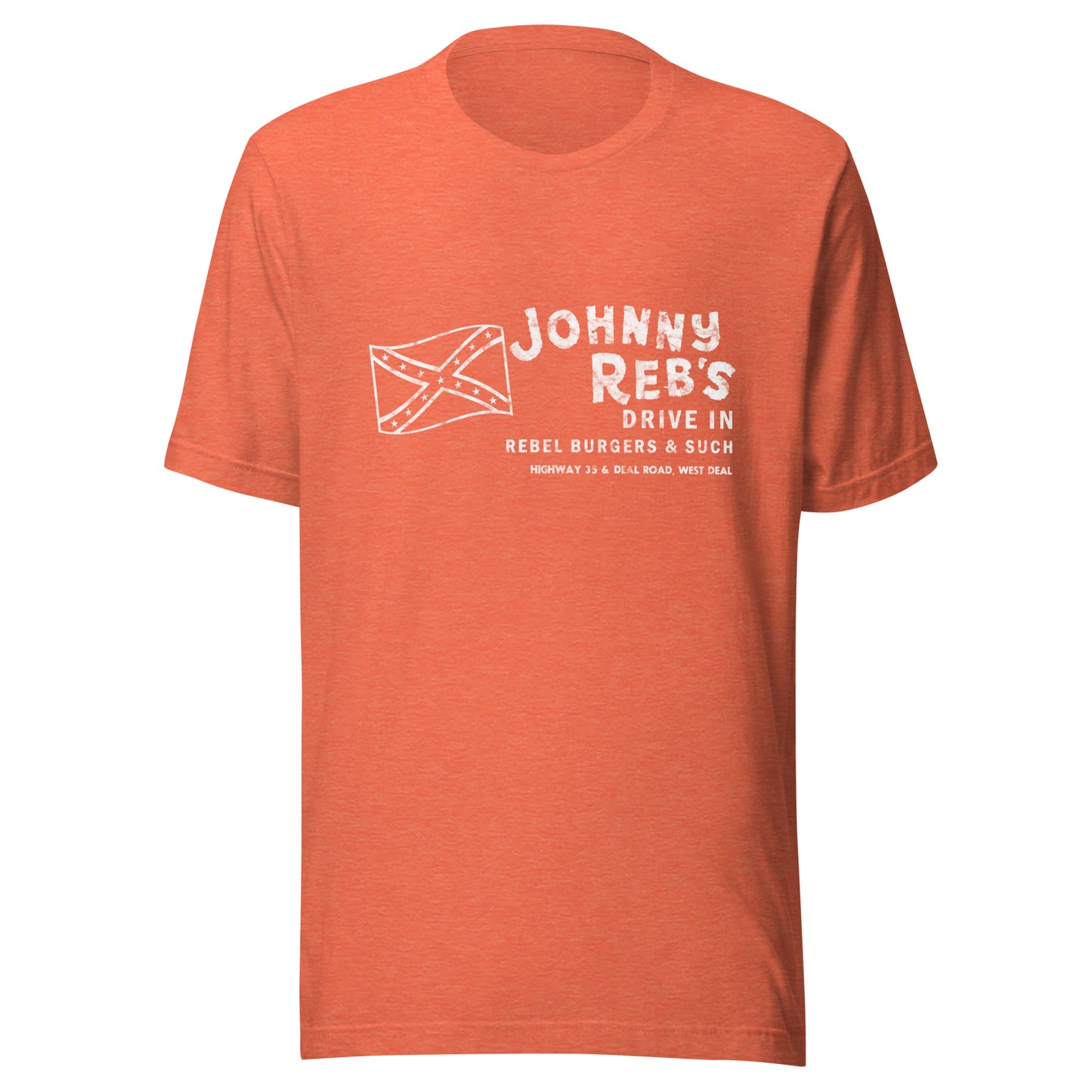 Johnny Reb's - OCEAN - Unisex t-shirt Heather Orange