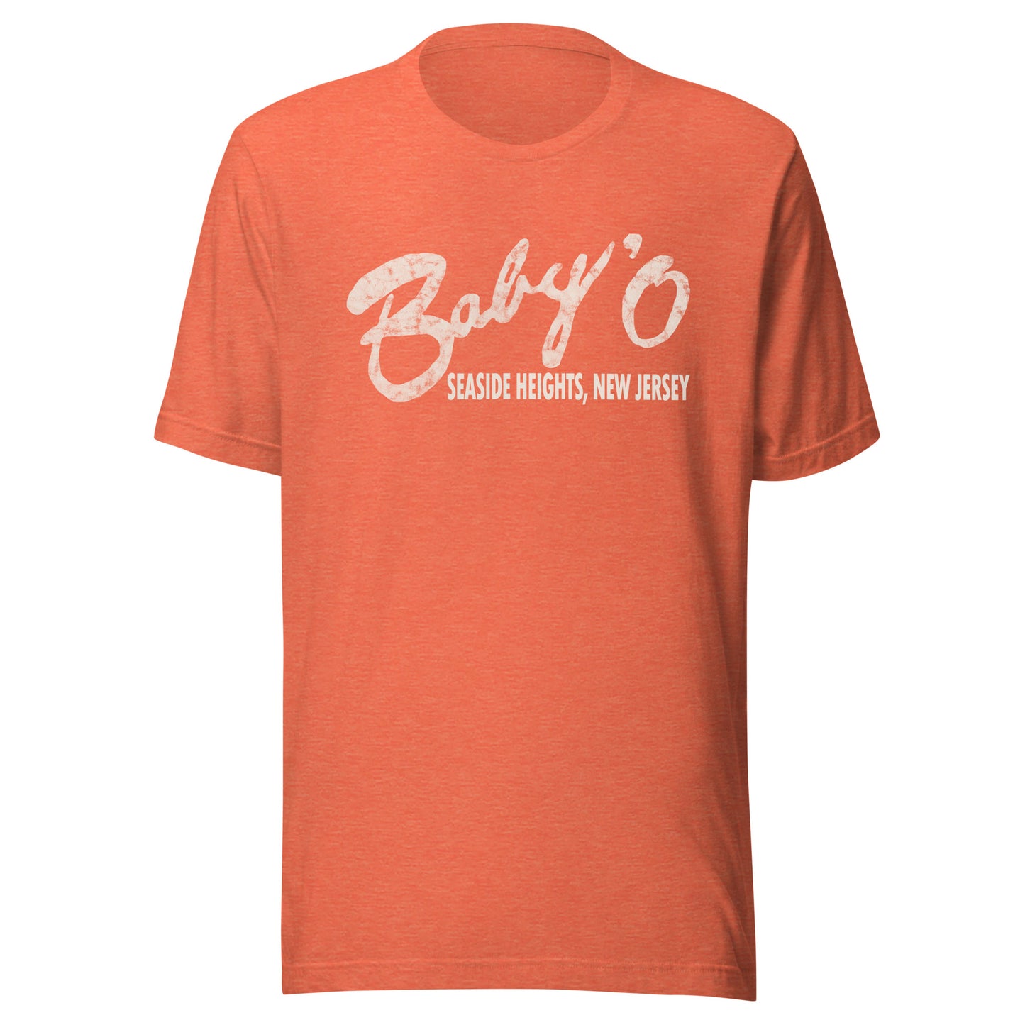 Baby 'O - SEASIDE HEIGHTS - Unisex t-shirt Heather Orange
