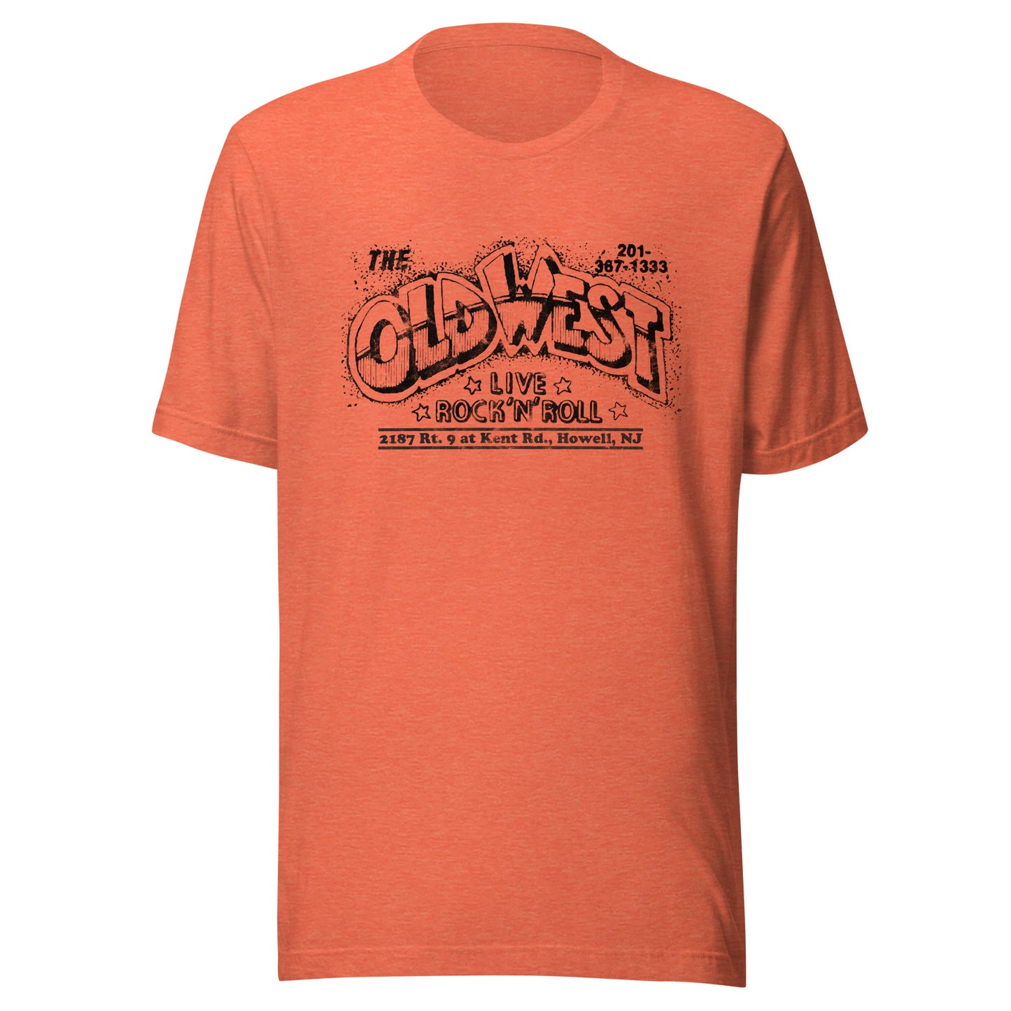 The Old West - HOWELL - Unisex t-shirt Heather Orange